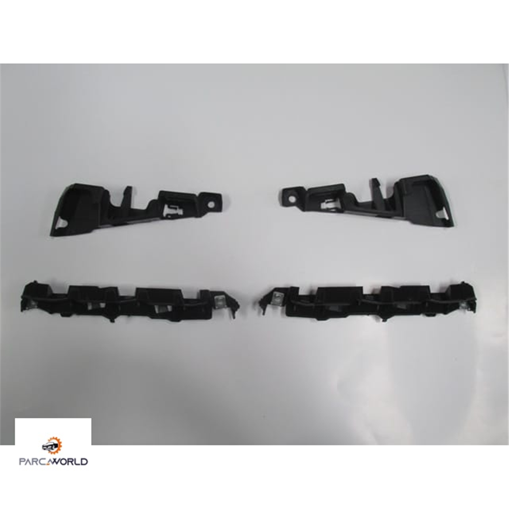 CITROEN C4- 2004-2011- ÖN TAMPON İÇ BAĞLANTI BRAKETİ SAĞ TARAF /SOL TARAF SET (4 PARÇA) PLASTİK