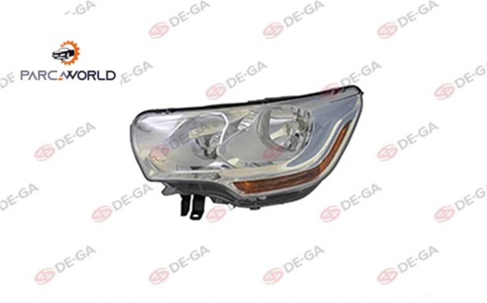 Cıtroen C4 Ön Far Elektrik Motorlu Sol 2010