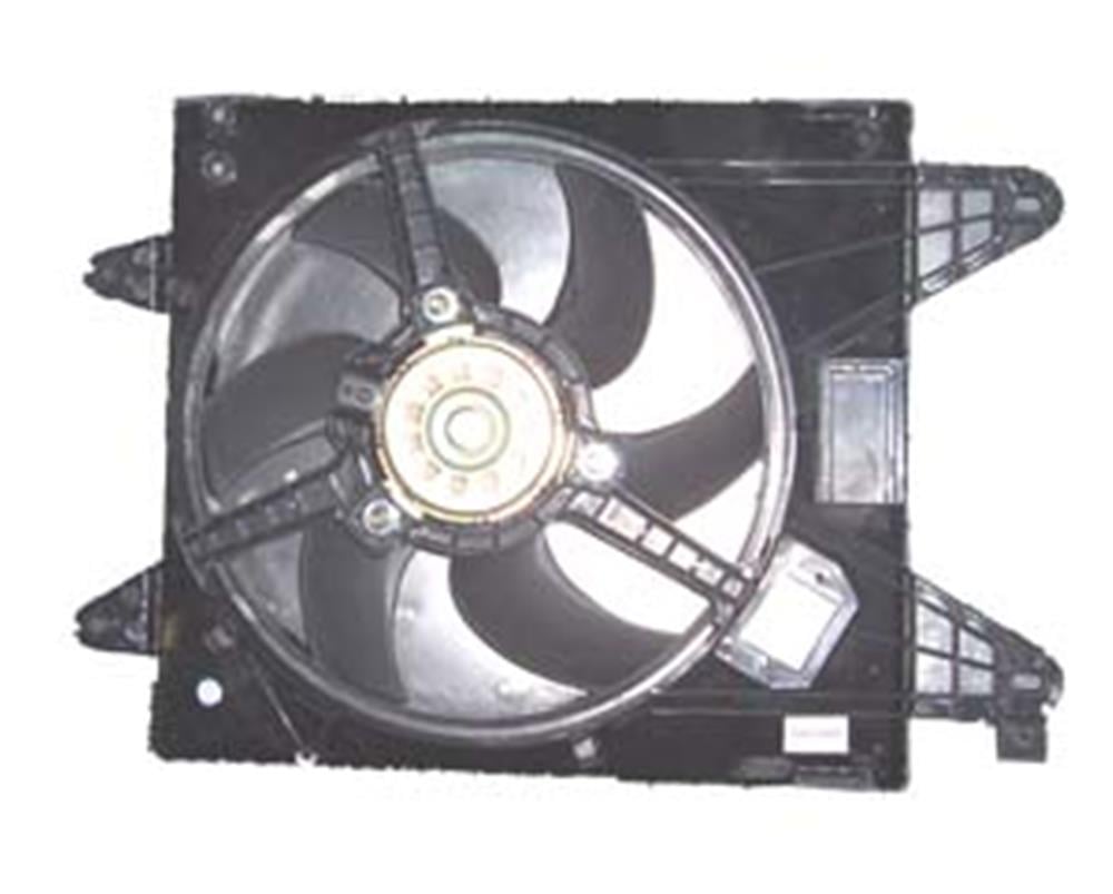 FIAT BRAVA- 1997-2003- RADYATÖR FAN DAVLUMBAZI KOMPLE PLASTİK (6KANAT) 