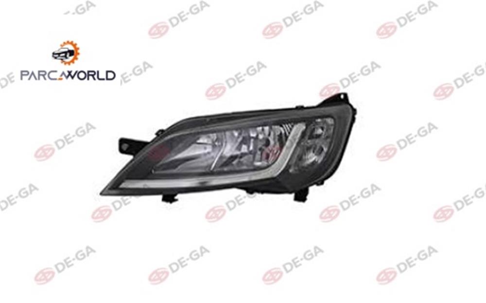 Fıat Ducato Boxer Iıı Jumper Iıı 1422 Ön Far Mot Sıyah Sol