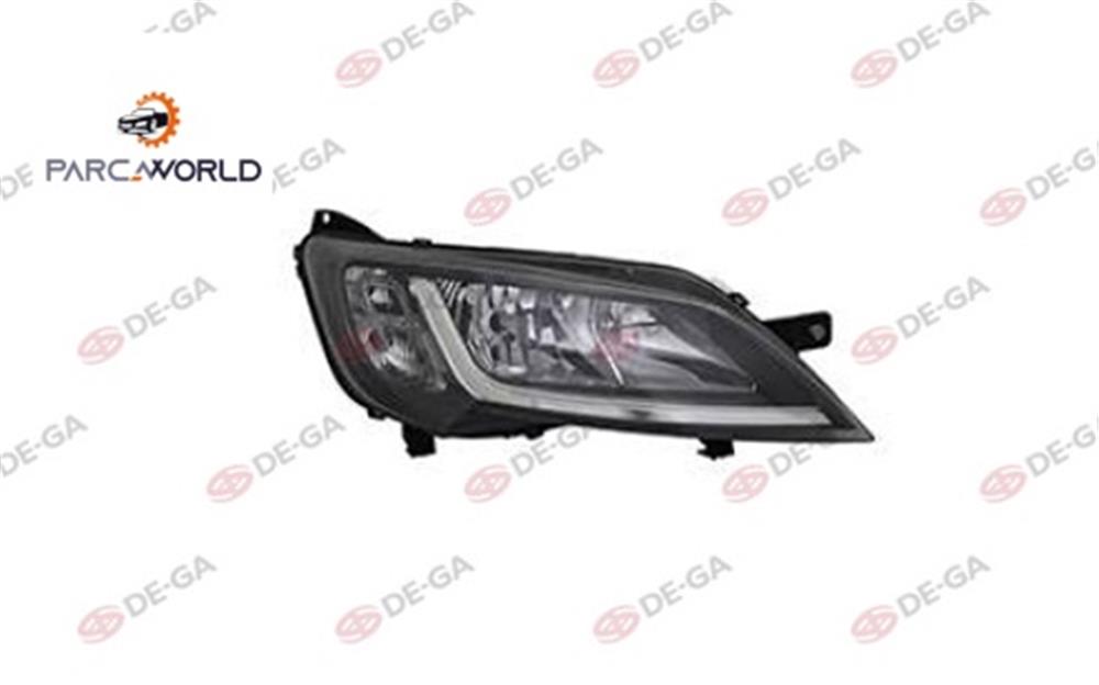 Fıat Ducato Boxer Iıı Jumper Iıı 1422 Ön Far Mot Sıyah Sağ