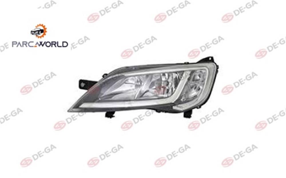 Fıat Ducato Ön Far Elektrik Motorlu Krom Sol 2014