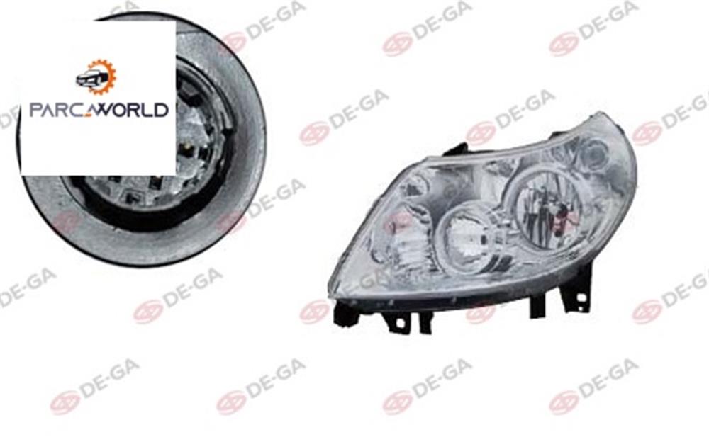 Fıat Ducato Ön Far Elmot7 Fışlı Sol 2011-2013
