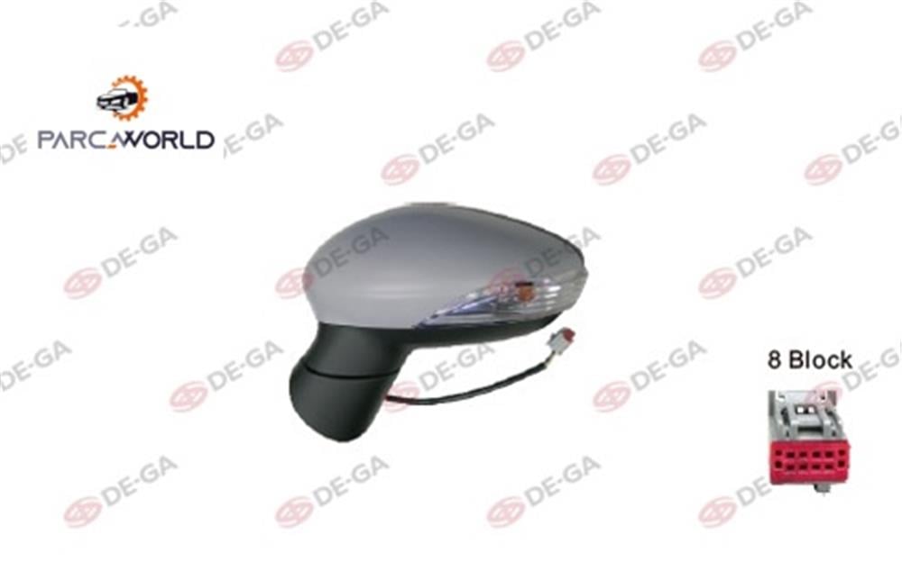 Ford Fıesta Dikiz Ayna Elektrikli Isıtmalı Katlsinyalli Astarlı Sol 2008