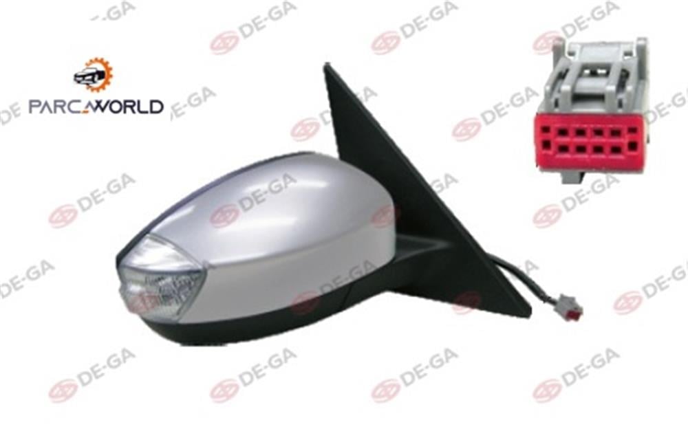 Ford Focus Smax Dikiz Ayna Elektrikli Isıtmalı Sinyalli Astarlı Sağ 2006