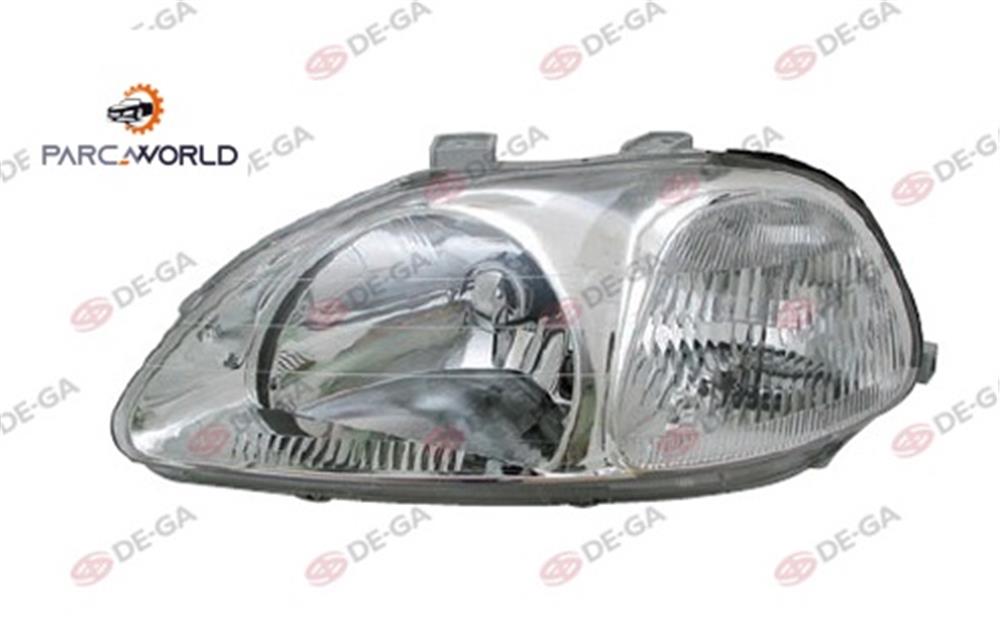 Honda Cıvıc Ön Far Elsdn Hb Sol 1995-1999