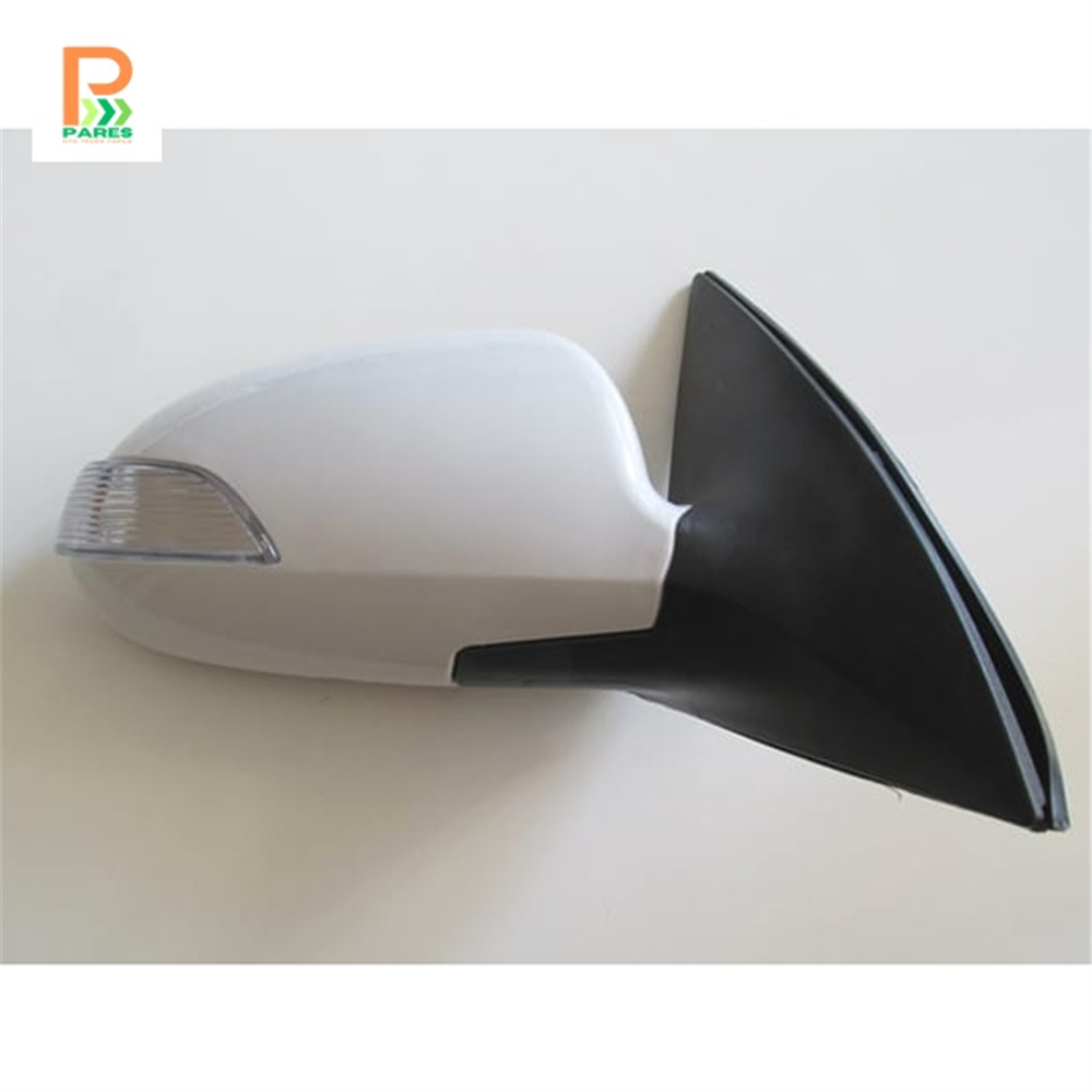 HYUNDAI I30- 2007-2012- KAPI AYNASI SAĞ TARAF ELEKTRİKLİ/SİNYALLİ/BEYAZ KAPAKLI(SİNYALİ KISA TİP)(5FİŞLİ)(