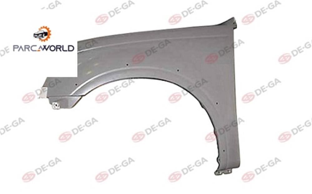 Isuzu Sdmax Ön Çamurluk Kaplaması Delıklı Sol 2005-2007
