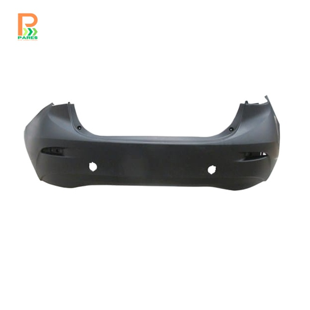 MAZDA 3- SD- 2014-2016- ARKA TAMPON (ÇEKİ DEMİR KAPAKSIZ/REFLEKTÖR DELİKLİ )