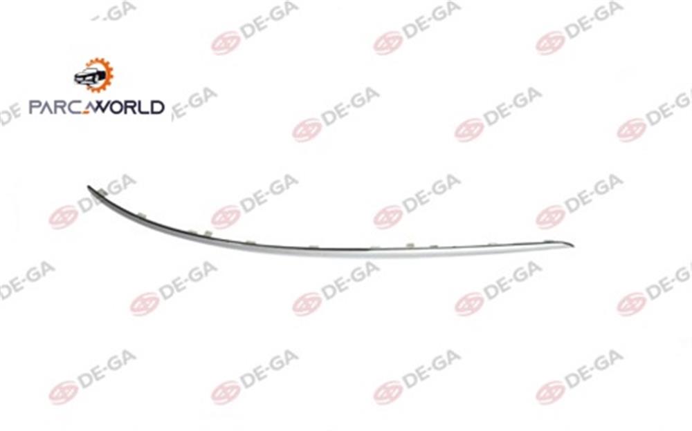 Mercedes W204 Arka Tampon Kuşağı Krom Sağ 2007