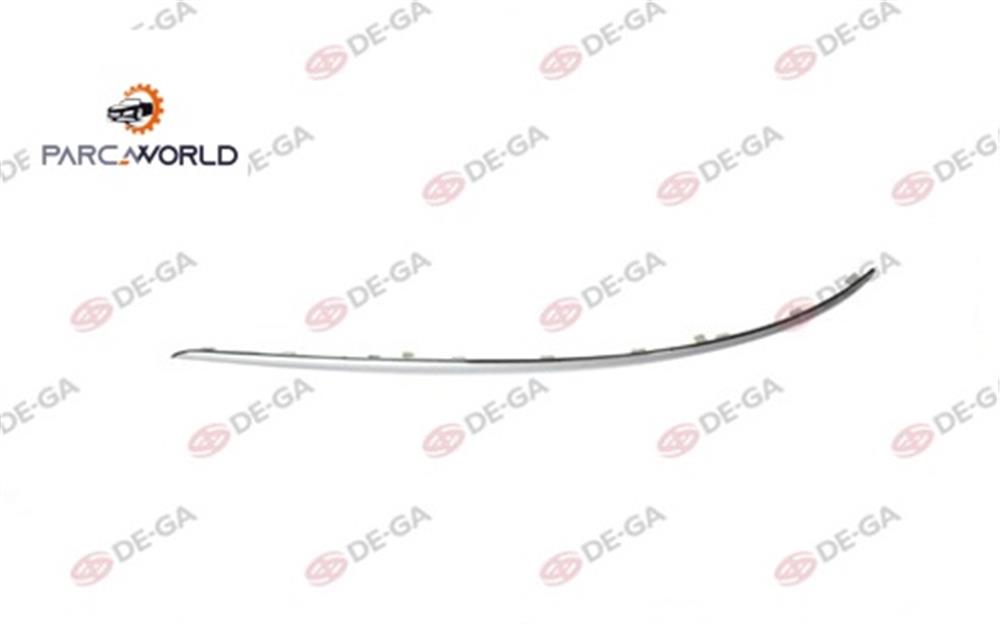 Mercedes W204 Arka Tampon Kuşağı Krom Sol 2007