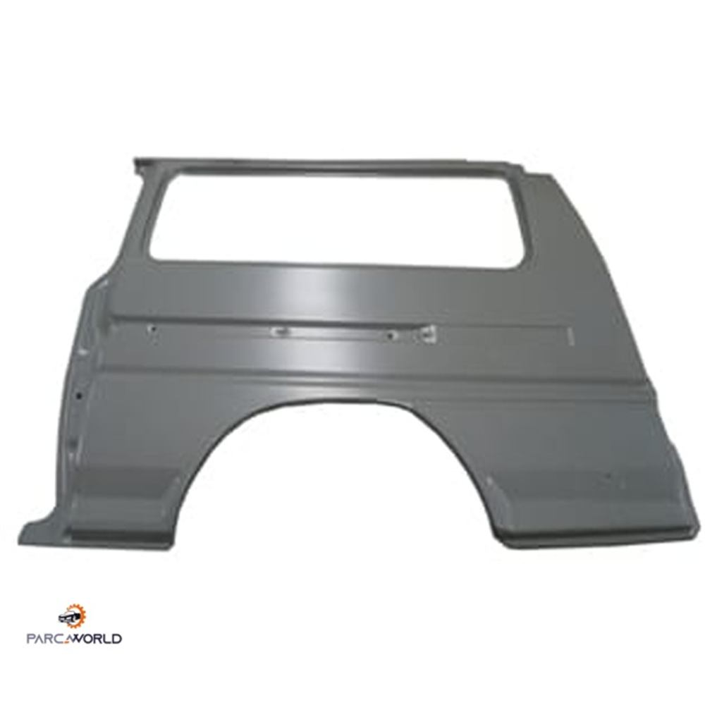 MITSUBISHI L300- MİNİBÜS- 88/09; ARKA ÇAMURLUK SOL TARAF TAVANA KADAR (CAMLI TİP)(YAN PANEL) ASTARLI 