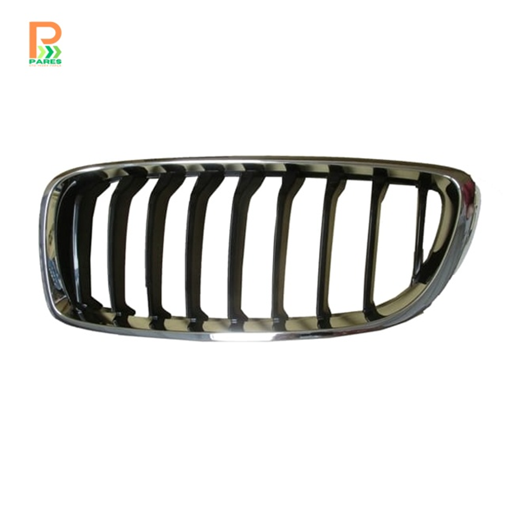 OEM NO 51137294817 UYUMLU BMW 4 SERI F36 13/18 ÖN PANJUR SOL NİKELAJLI/SİYAH