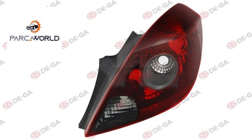 Opel Corsa Opc Arka Stop 3 Kapı Füme Sağ 2006