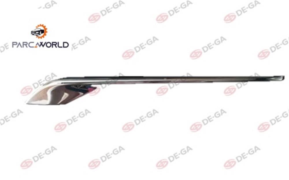Opel Crossland X Ön Tampon Panjur Kuşağı Krom Sol 2016
