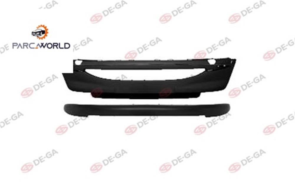 Peugeot 206 Ön Tampon Spoılerkuşaklı 9806 Tüv