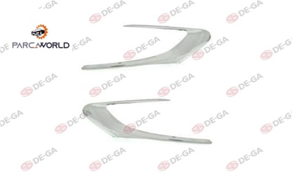 Peugeot 308 Allure Ön Tamppnjkuşağı Krom Set 2013