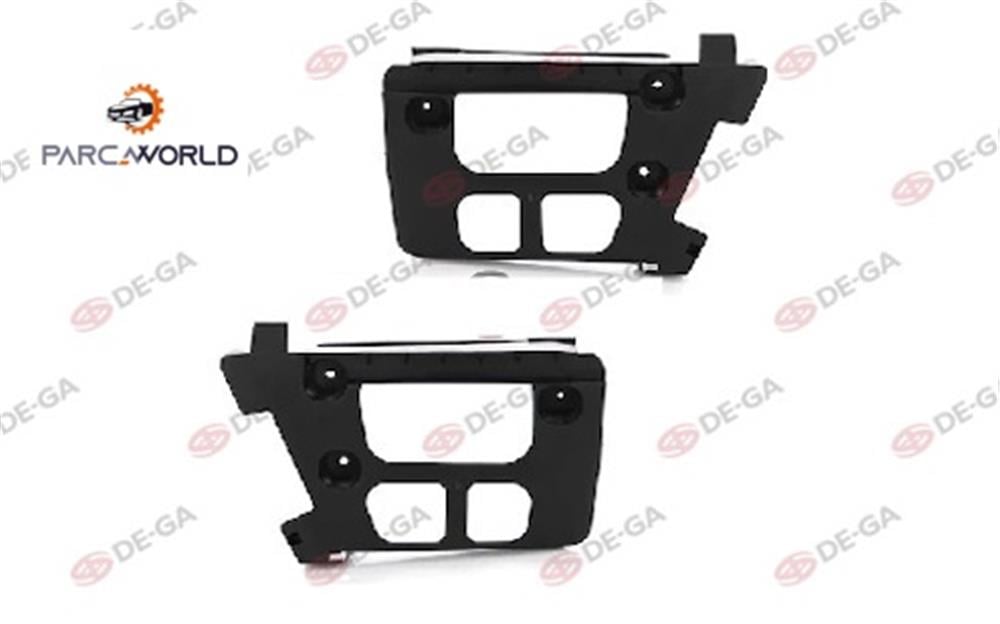 Peugeot 407 Arka Tampon Braketı Set 2004