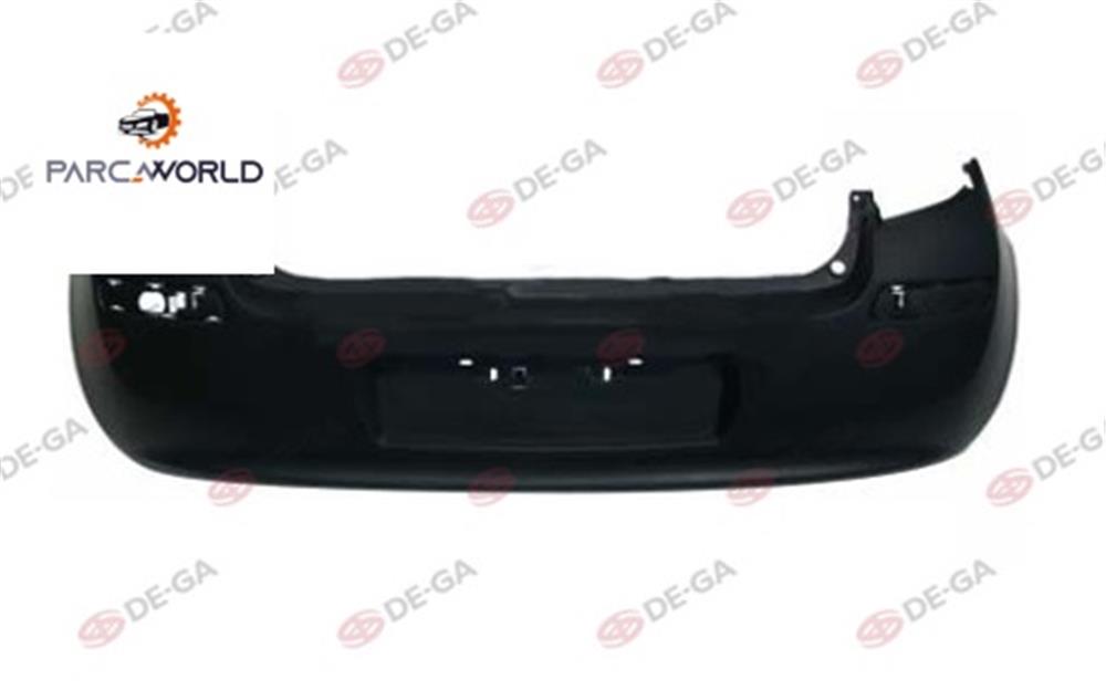 Renault Clıo Arka Tampon Sıyah Hb 2005-2008