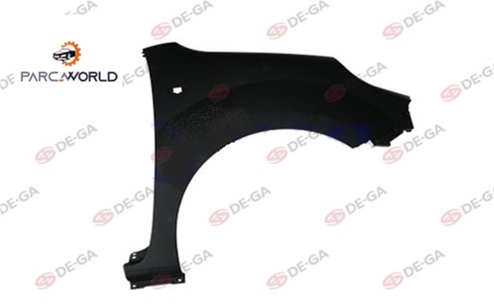 Renault Kangoo Ön Çamurluk Sıyah Sağ 2014