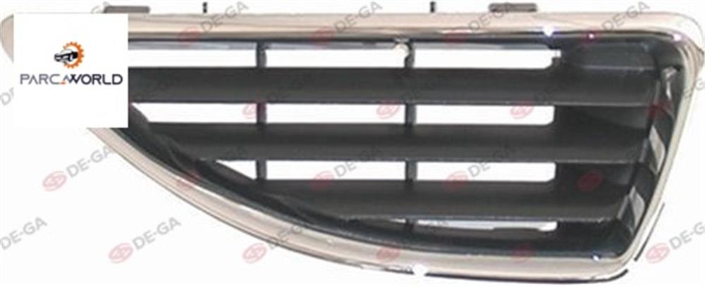 Renault Megane Ön Panjur Krom Kuşaklı Sağ 1999-2002