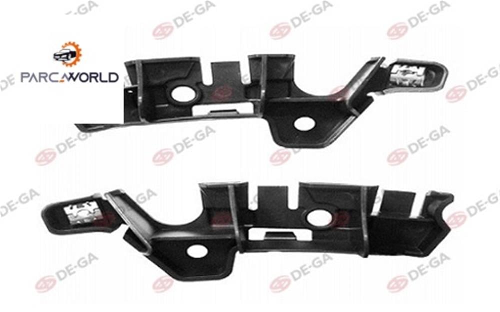 Renault Megane Ön Tampon Braketı Set 2009