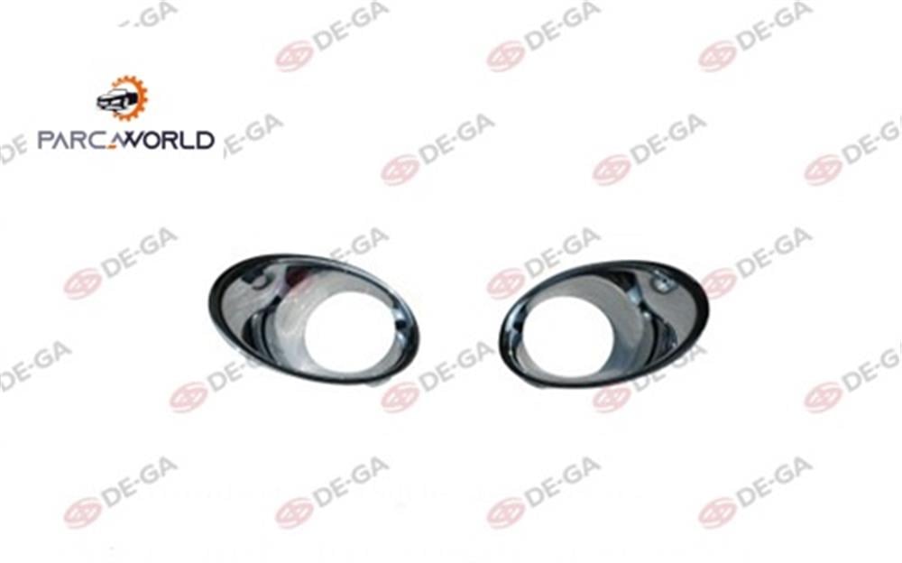 Renault Megane Ön Tampon Panjuru Krom Delıklı Set 2011