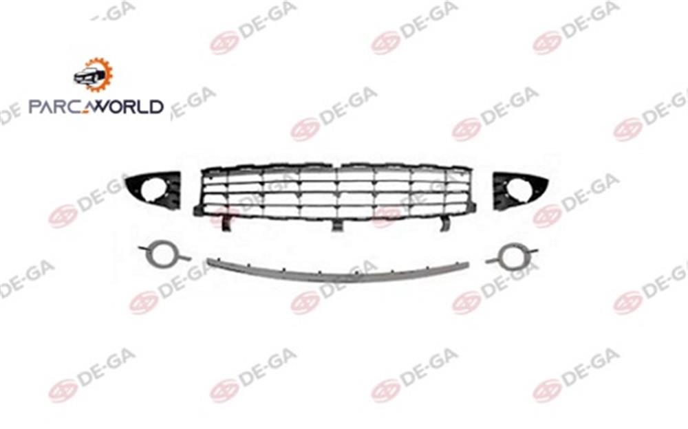 Renault Scenıc Ön Tampon Panjuru Kromlu Set 2006-2009
