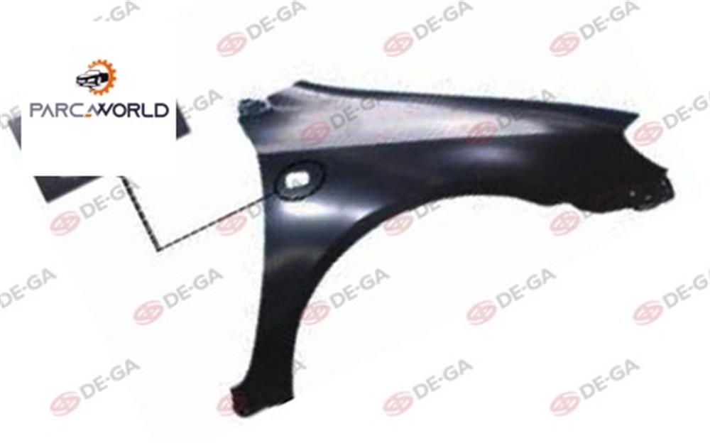 Toyota Corolla Ön Çamurluk Delıklı Sdn Sağ 2002-2006