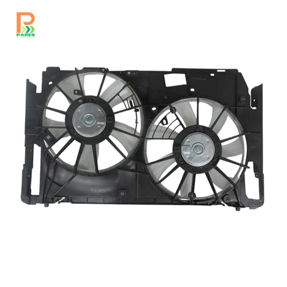 TOYOTA RAV4- 2004-2006- RADYATÖR VE KLİMA FAN DAVLUMBAZI ÇİFTLİ 2.4 L (7+7 KANAT) 