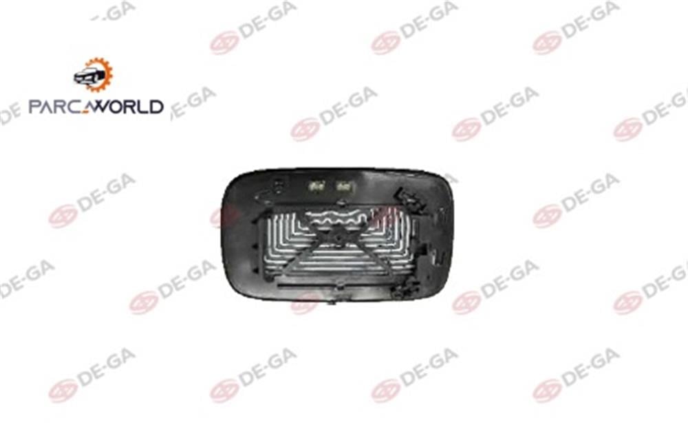 Volvo S40 Dış Ayna Camı Isgen Sol 2003-2008