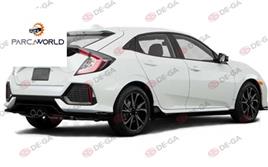 Honda Cıvıc Fc5 Arka Tampon Reflektörü Hb Sağ 2016