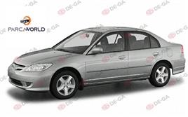 Honda Cıvıc Ön Tampon Takviyesi Sdn 2003-2005