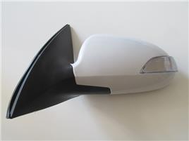 HYUNDAI I30- 2007-2012- KAPI AYNASI SOL TARAF ELEKTRİKLİ/SİNYALLİ/BEYAZ KAPAKLI(SİNYALİ KISA TİP)(5FİŞLİ)(