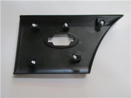 RENAULT MASTER- 3- 11/19; ARKA ÇAMURLUK BANDI ARKA SOL TARAF (SİNYAL DELİKLİ) SİYAH