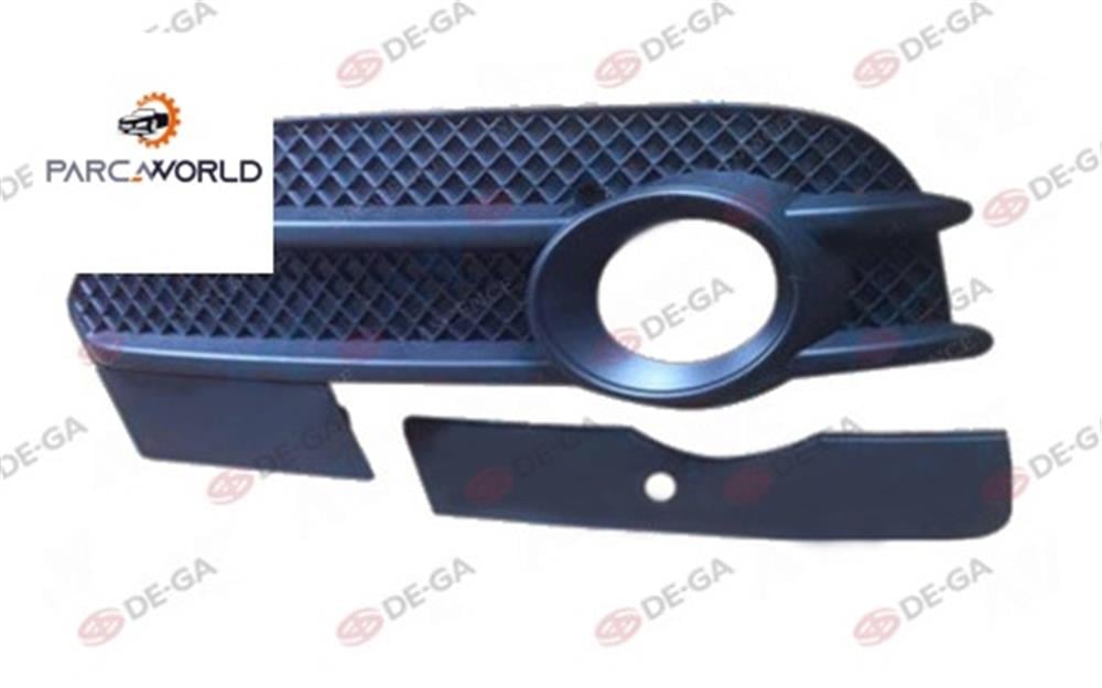 8U0807681ASP9-AUDI Q3 ÖN TAMPON PANJURU DELİKLİ SOL 11- -AUD07Q3007