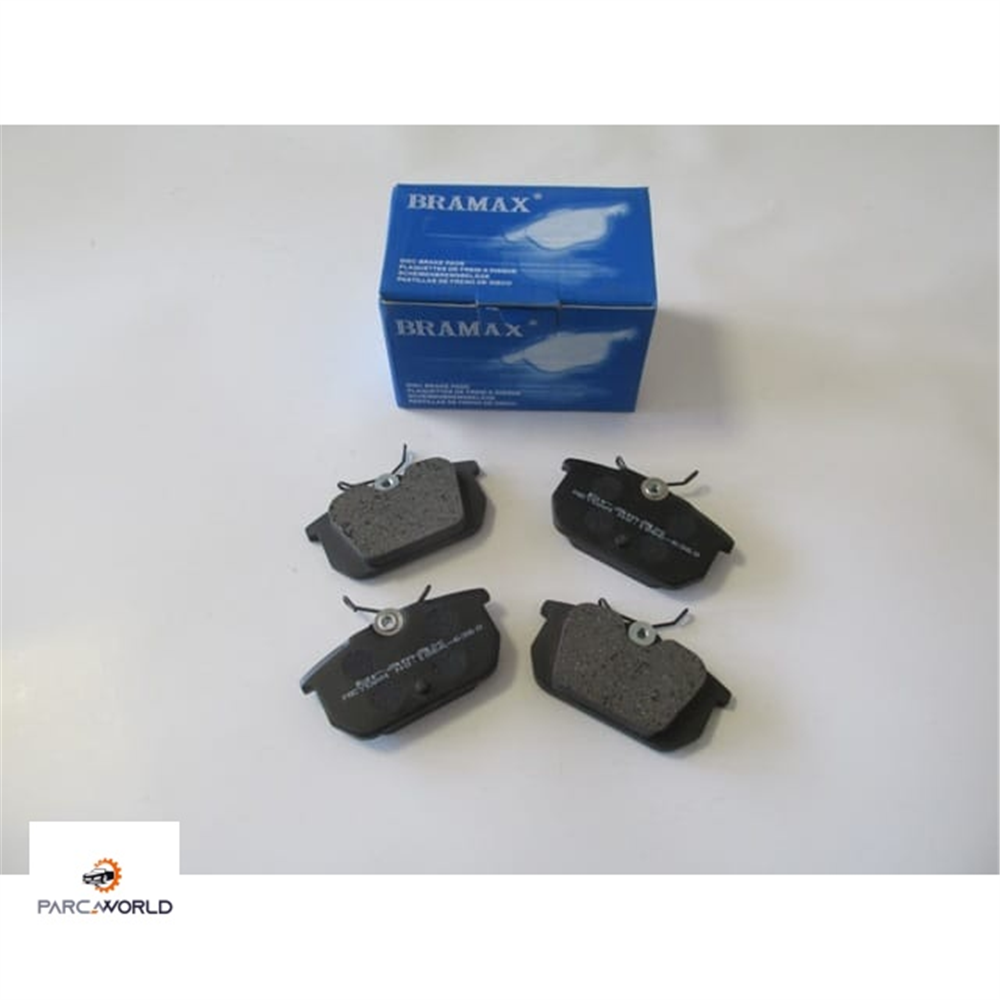 ALFA ROMEO 155- 1993-1997- ARKA FREN BALATASI 1.7/1.8/1,9/2,0cc (KABLOSUZ)(DİSK)(87.2X44.5X14) 