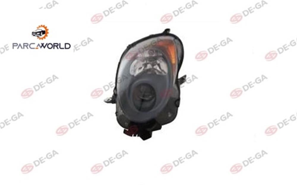 Alfa Romeo Mıto Ön Far Elektrik Motorlu Sıyah Sol 2008