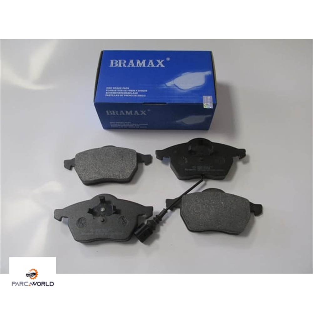 AUDI A3- 2004-2005- ÖN FREN BALATASI 1,8T/1,9TDI (1KABLOLU)(DİSK)(156,4X73,8X19,5)