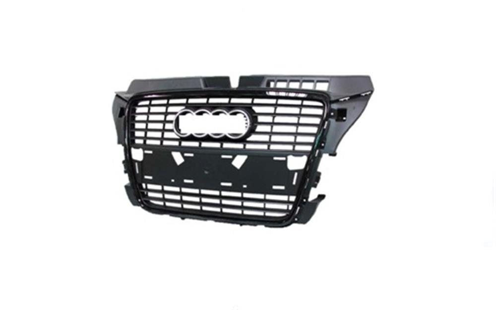 AUDI A3 ÖN PANJUR SİY.DESEN.PLAKA DELİKLİ 09- ORJİNAL REF. NO: 8P0853651PVMZ UYUMLU AUD09A3010