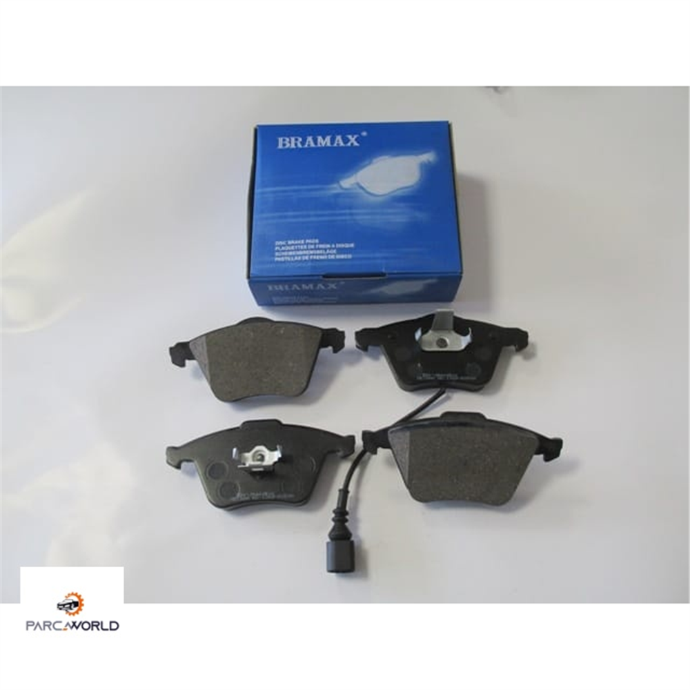 AUDI A3- SD/HB/SB- 2013-2016- ÖN FREN BALATASI 2,0TDI(1KABLOLU)DİSK)155,2X72,7X19,3/15;6,4X73X19,3) 