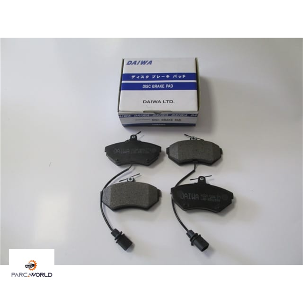AUDI A4- 2002-2005- ÖN FREN BALATASI 1,6/1,8T/1,9TDI/2,0/2,0FSI/2,4(2 KABLOLU)DİSK)(119,4X69,5X19) 