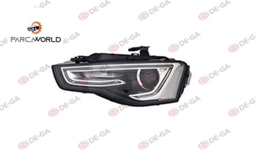 Audı A5 Ön Far Elelktrık Motorlu Led Gündfar Sol 2012
