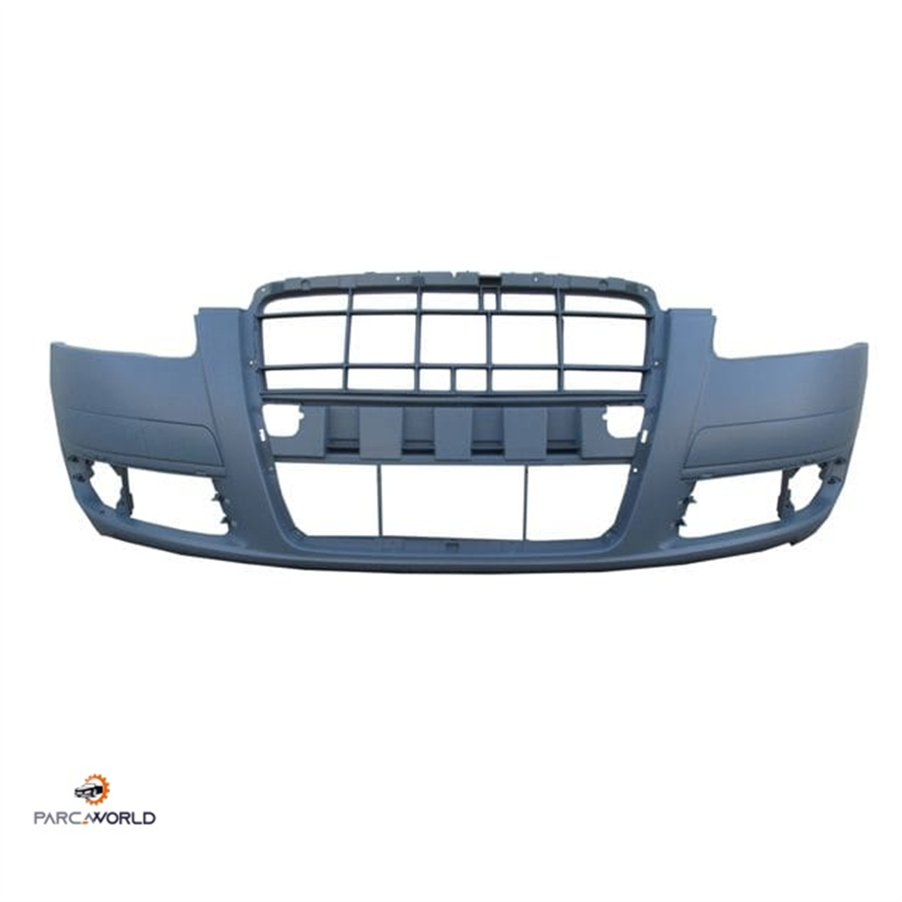 AUDI A6- 2005-2009- ÖN TAMPON (ASTARLI SİS DELİKLİ/FAR YIKAMASIZ/SENSÖR DELİKSİZ/ÇEKİ DEMİRİ KAPAKLI 