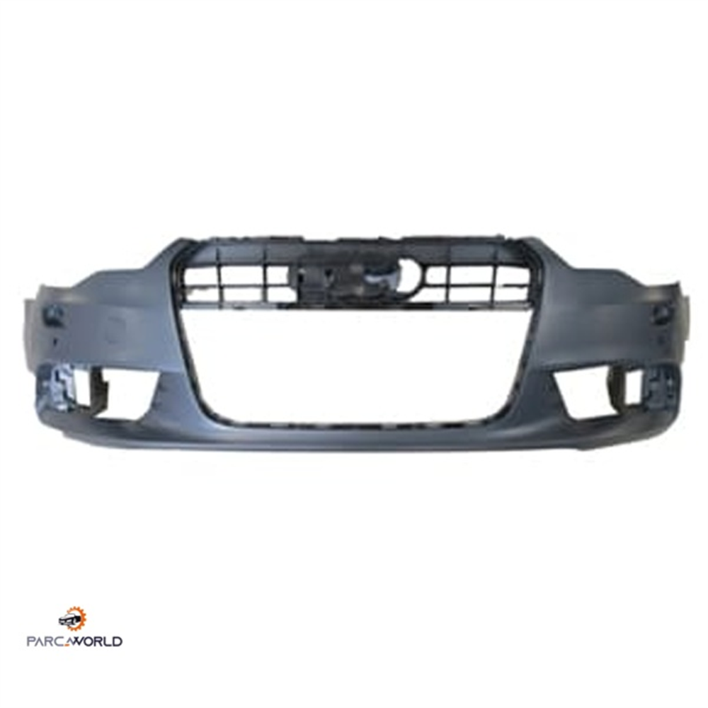 AUDI A6- 2012-2014- ÖN TAMPON (ASTARLI SENSÖR VE FAR YIKAMA DELİKLİ/SİS DELİKLİ) 