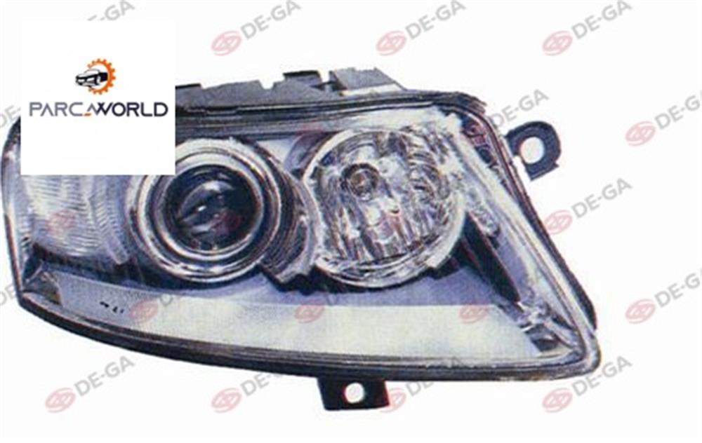 Audı A6 Ön Far Elektrikli Sağ 2002-2004