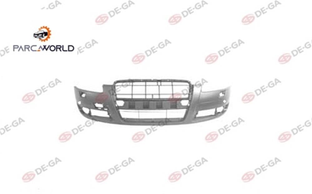 Audı A6 Ön Tampon Far Yıksensör Delikli Astarlı 2004