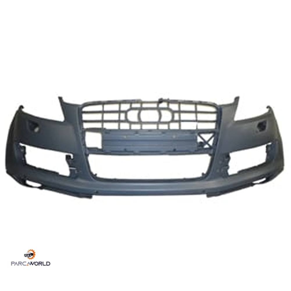 AUDI Q7- 2006-2012- ÖN TAMPON (ASTARLI SİS/FAR YIKAMA DELİKLİ/SENSÖR DELİKSİZ TW)