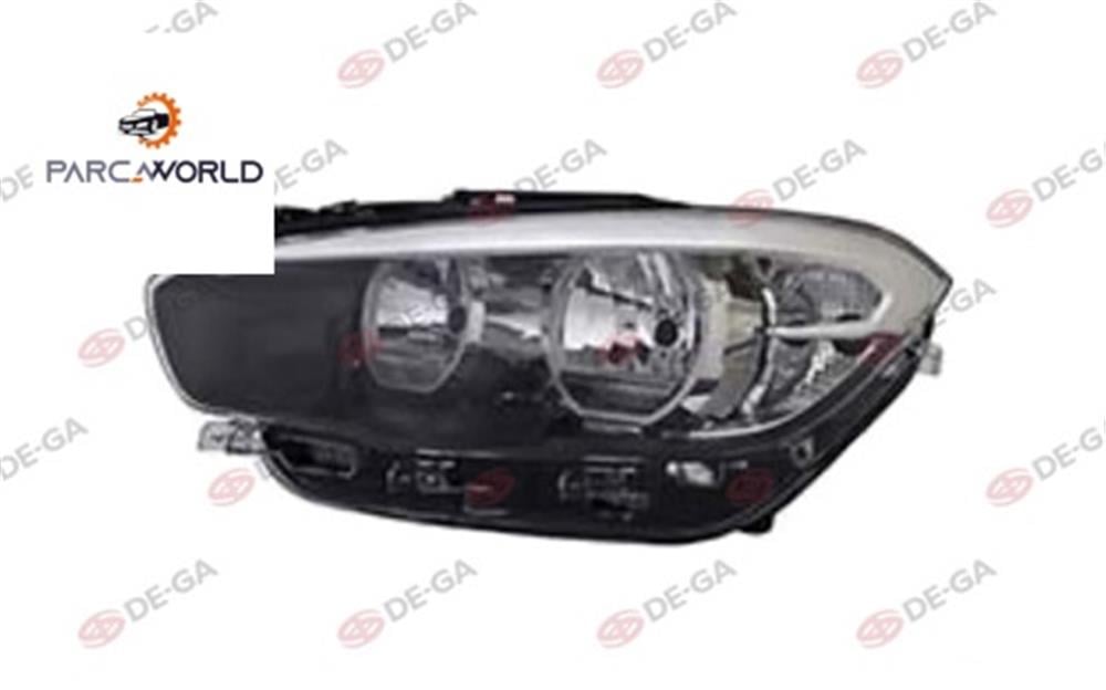 Bmw 1 F20 Ön Far Elelktrık Motorlu Led Gündüz Farlı Sol 2015