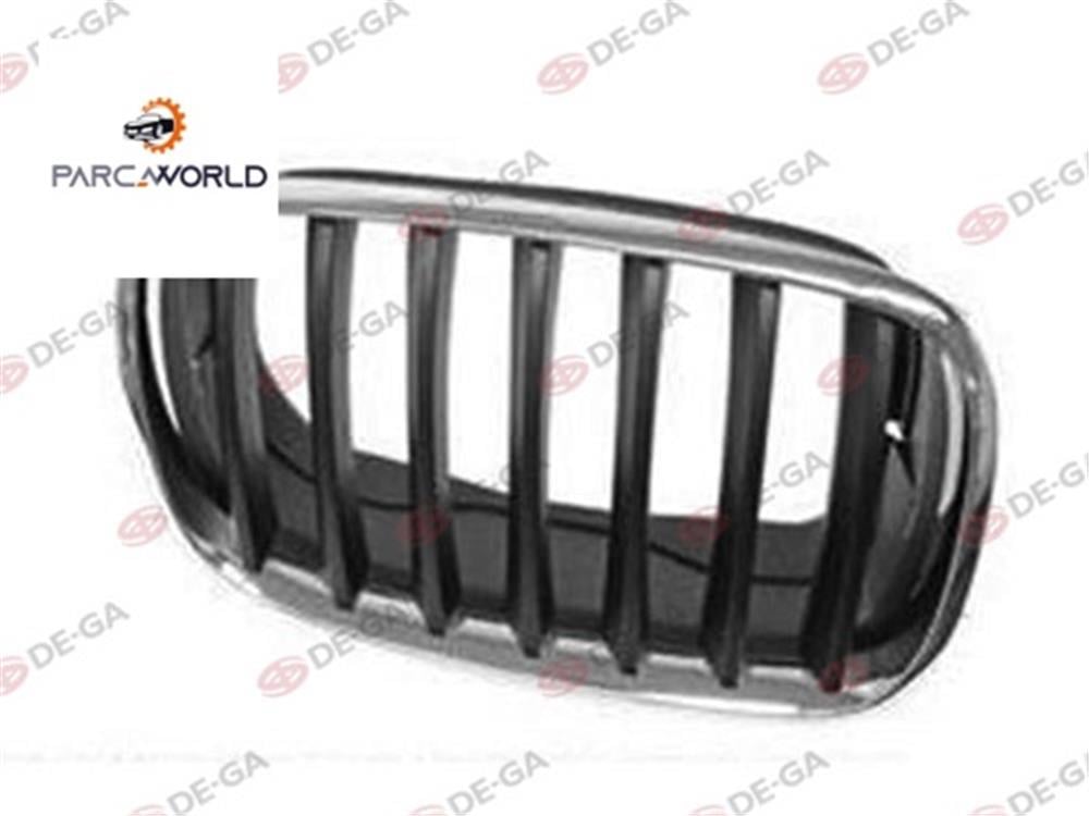 Bmw X5 E70 Ön Panjur Krom Sıyah Sağ 2007
